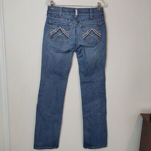 Ariat Real Denim Straight Leg Jeans Size 27 Long
